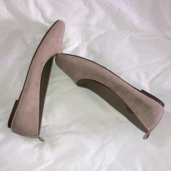 Universal Thread Beige Suede Flats - Picture 4 of 7